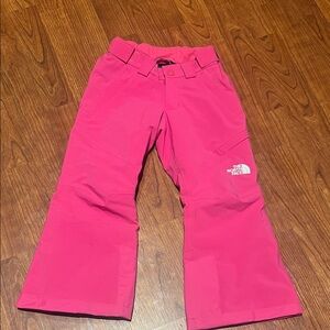The North Face Kids Fuchsia Snow Pants